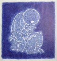 47 x 44 cm, insert (front) in: L´Art même, #21, 4th term 2003