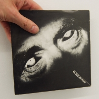 First edition of Killing an Arab (first single by The Cure) edited in December 1978. Scratched by the artist alludes to the Syrian conflict and its many victims.